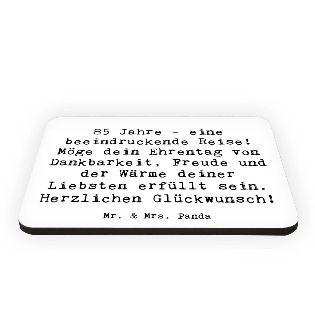 Magnet Spruch 85. Geburtstag Notiz Magnet, Pinnwandmagnet, Whiteboard Magnet, Kühlschrank Dekoration, Dekomagnet, Kühlschrankmagnet, Motivmagnete, Souvenir Magnet, Geburtstag, Geburtstagsgeschenk, Geschenk