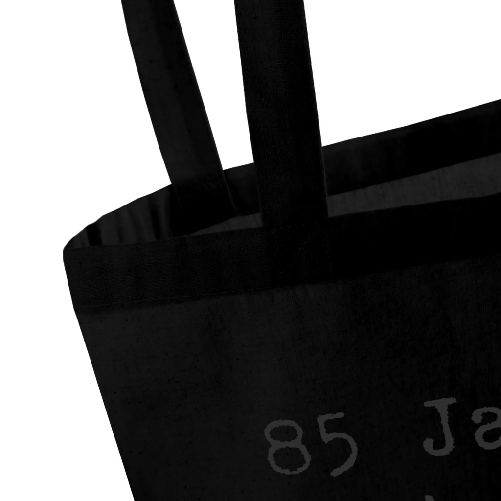 Tragetasche Spruch 85. Geburtstag Freude Beuteltasche, Beutel, Einkaufstasche, Jutebeutel, Stoffbeutel, Tasche, Shopper, Umhängetasche, Strandtasche, Schultertasche, Stofftasche, Tragetasche, Badetasche, Jutetasche, Einkaufstüte, Laptoptasche, Geburtstag, Geburtstagsgeschenk, Geschenk
