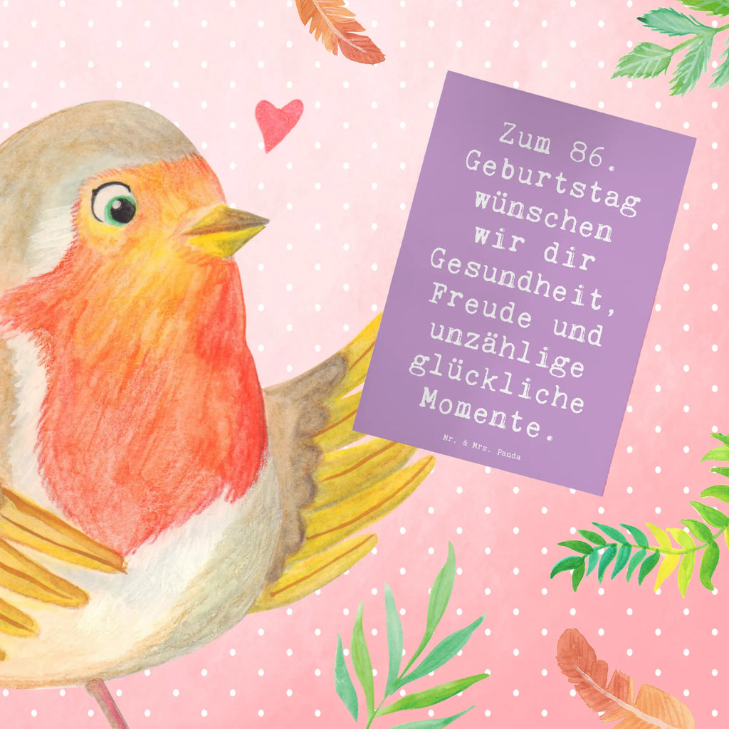 Greetings card Saying Zum 86. Geburtstag wünschen wir dir Gesundheit, Freude und unzählige glückliche Momente. Glückwunschkarte, Klappkarte, Einladungskarte, Grußkarte, Geburtstagskarte, Ansichtskarten, Hochzeitskarte, Karte, Geburtstag, Geburtstagsgeschenk, Geschenk
