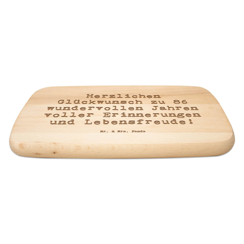 Schneidebrett Spruch 86. Geburtstag Küchenbrett, Frühstücksbrett, Schneidebrett, Holzbrett, Frühstücksbrettchen, Schneidebrett Holz, Geburtstag, Geburtstagsgeschenk, Geschenk