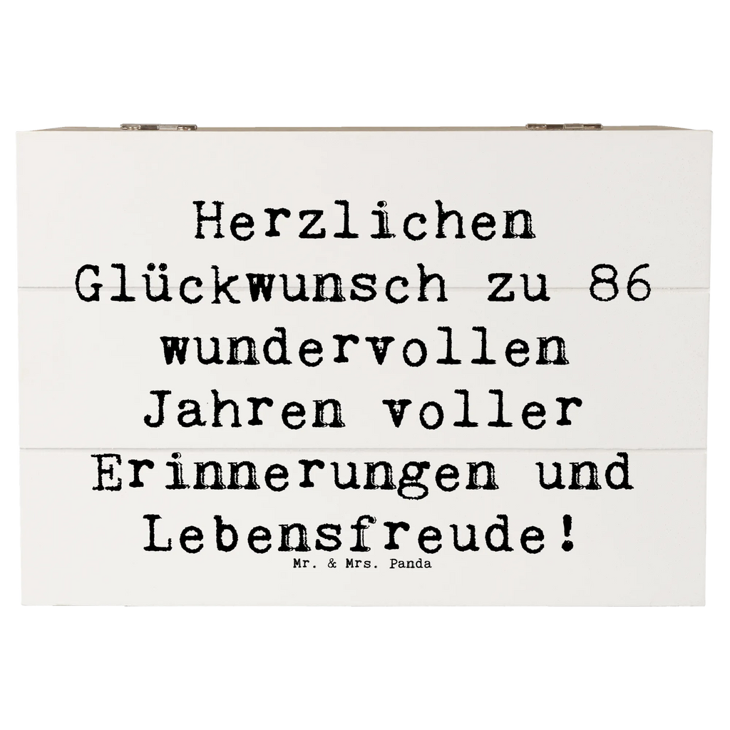 Holzkiste Spruch 86. Geburtstag Geschenkdose, Holzkiste, Erinnerungsbox, XXL, Aufbewahrungsbox, Schatzkiste, Schatulle, Erinnerungskiste, Truhe, Dekokiste, Kiste, Geschenkbox, Geburtstag, Geburtstagsgeschenk, Geschenk
