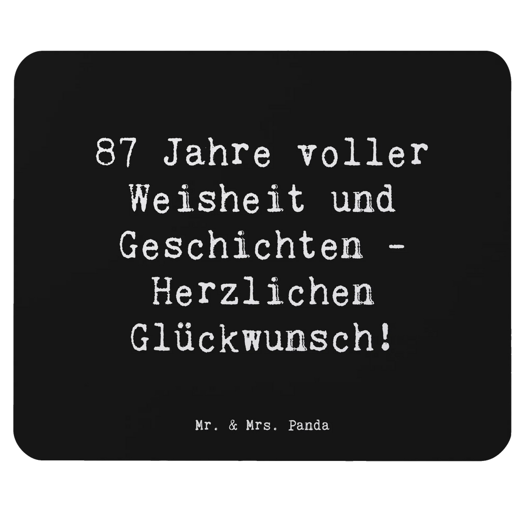 Mauspad Spruch 87. Geburtstag Weisheit Büroausstattung, Arbeitszimmer, Mauspad, Mousepad, PC Zubehör, Einzigartiges Mauspad, Computer zubehör, Mausunterlage, Mauspad Büro, Designer Mauspad, Geburtstag, Geburtstagsgeschenk, Geschenk