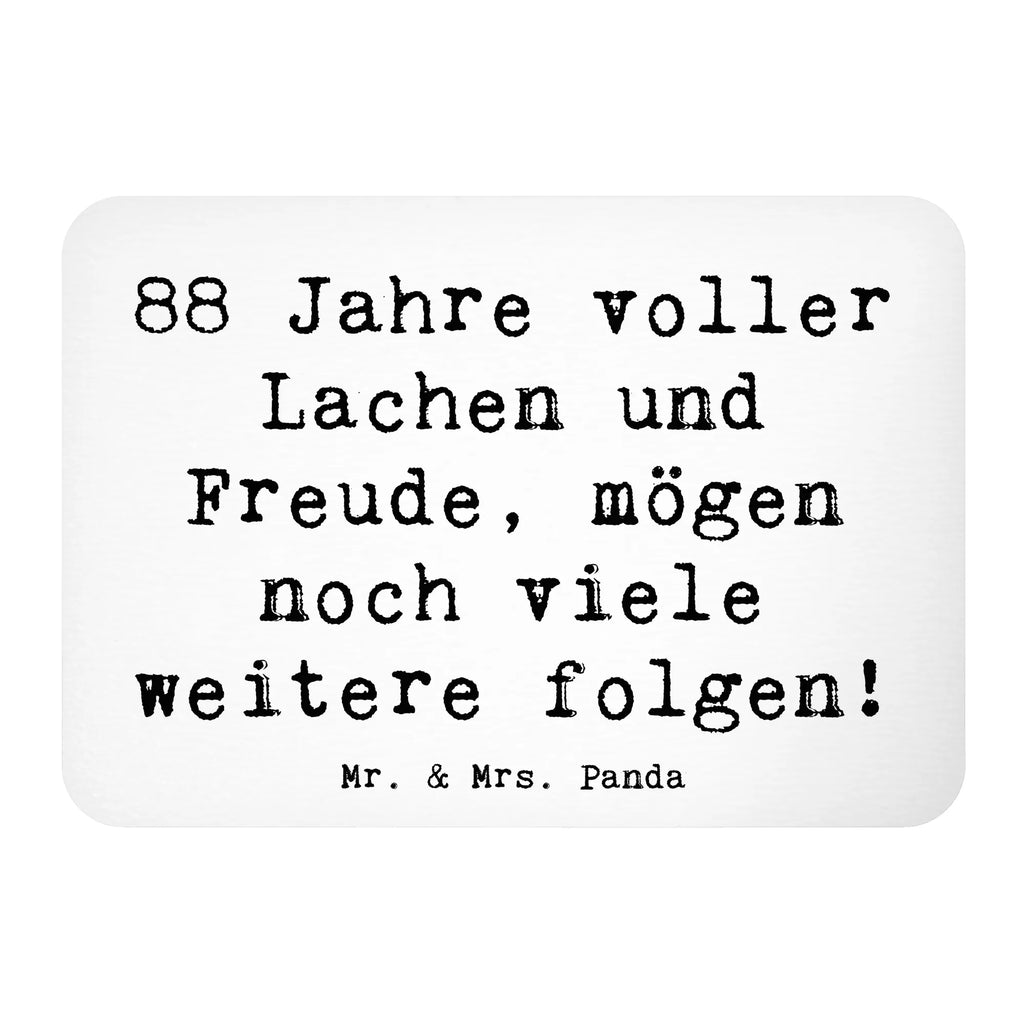 Magnet Saying 88 Jahre voller Lachen und Freude, mögen noch viele weitere folgen! Notiz Magnet, Dekomagnet, Pinnwandmagnet, Whiteboard Magnet, Kühlschrankmagnet, Motivmagnete, Souvenir Magnet, Kühlschrank Dekoration, Geburtstag, Geburtstagsgeschenk, Geschenk