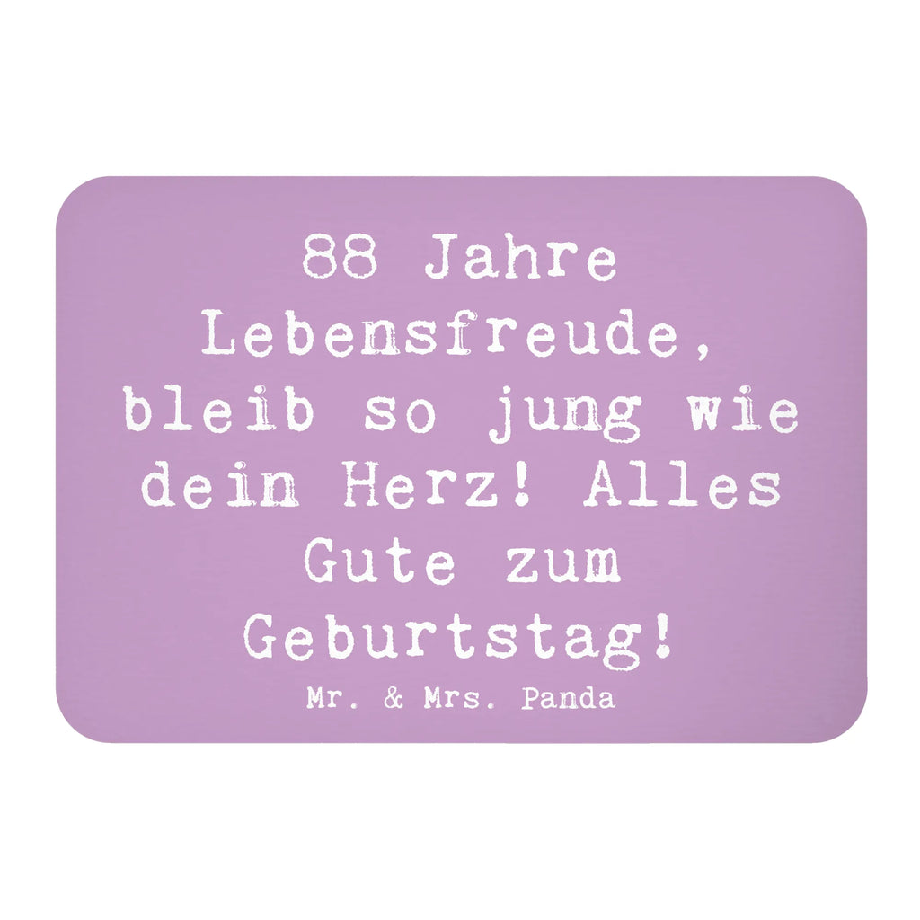 Magnet Saying 88 Jahre Lebensfreude, bleib so jung wie dein Herz! Alles Gute zum Geburtstag! Pinnwandmagnet, Notiz Magnet, Souvenir Magnet, Dekomagnet, Motivmagnete, Kühlschrankmagnet, Whiteboard Magnet, Kühlschrank Dekoration, Geburtstag, Geburtstagsgeschenk, Geschenk