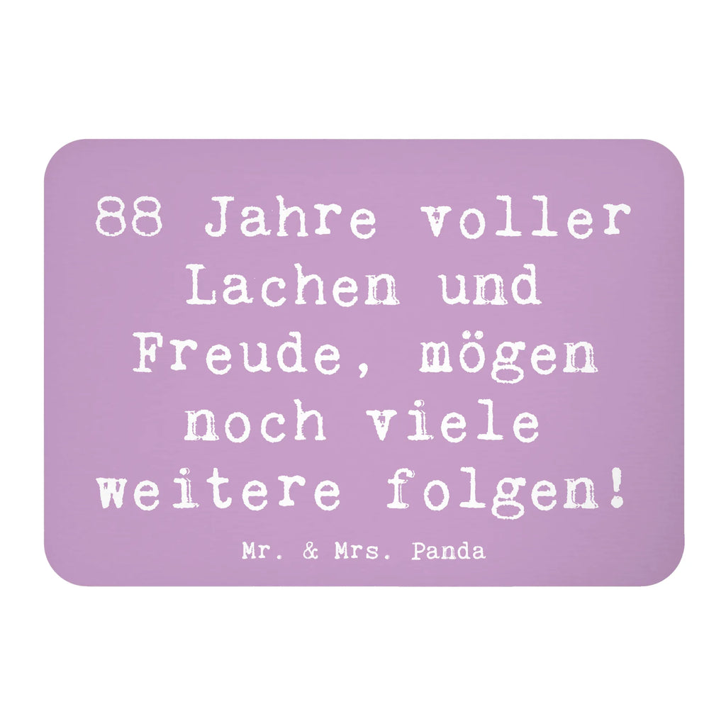 Magnet Saying 88 Jahre voller Lachen und Freude, mögen noch viele weitere folgen! Notiz Magnet, Dekomagnet, Pinnwandmagnet, Whiteboard Magnet, Kühlschrankmagnet, Motivmagnete, Souvenir Magnet, Kühlschrank Dekoration, Geburtstag, Geburtstagsgeschenk, Geschenk