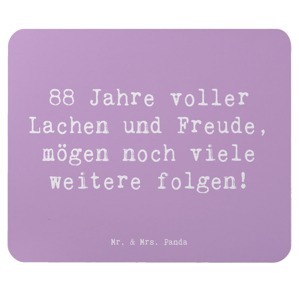 Mouse mat Saying 88 Jahre voller Lachen und Freude, mögen noch viele weitere folgen! Arbeitszimmer, Designer Mauspad, Mausunterlage, Einzigartiges Mauspad, Computer zubehör, Büroausstattung, Mauspad, PC Zubehör, Mauspad Büro, Mousepad, Geburtstag, Geburtstagsgeschenk, Geschenk