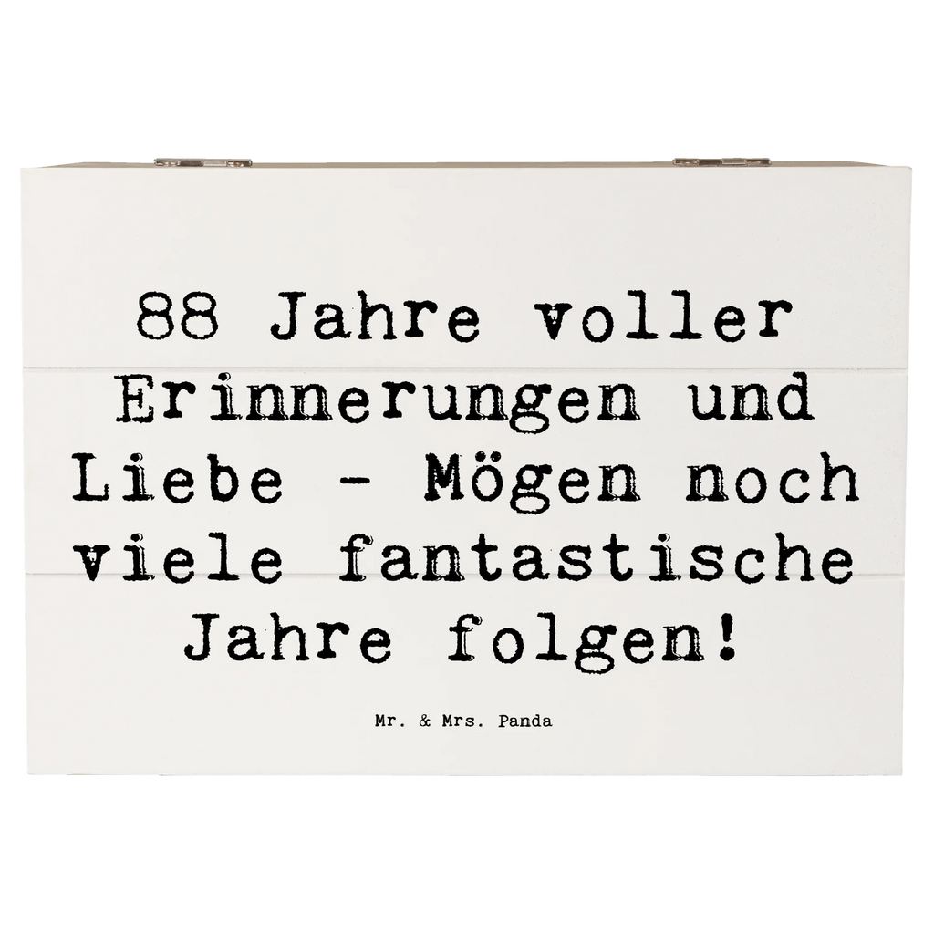 Holzkiste Spruch 88. Geburtstag Erinnerungen Schatzkiste, Dekokiste, Erinnerungsbox, Kiste, Truhe, Geschenkdose, Holzkiste, Schatulle, XXL, Geschenkbox, Erinnerungskiste, Aufbewahrungsbox, Geburtstag, Geburtstagsgeschenk, Geschenk