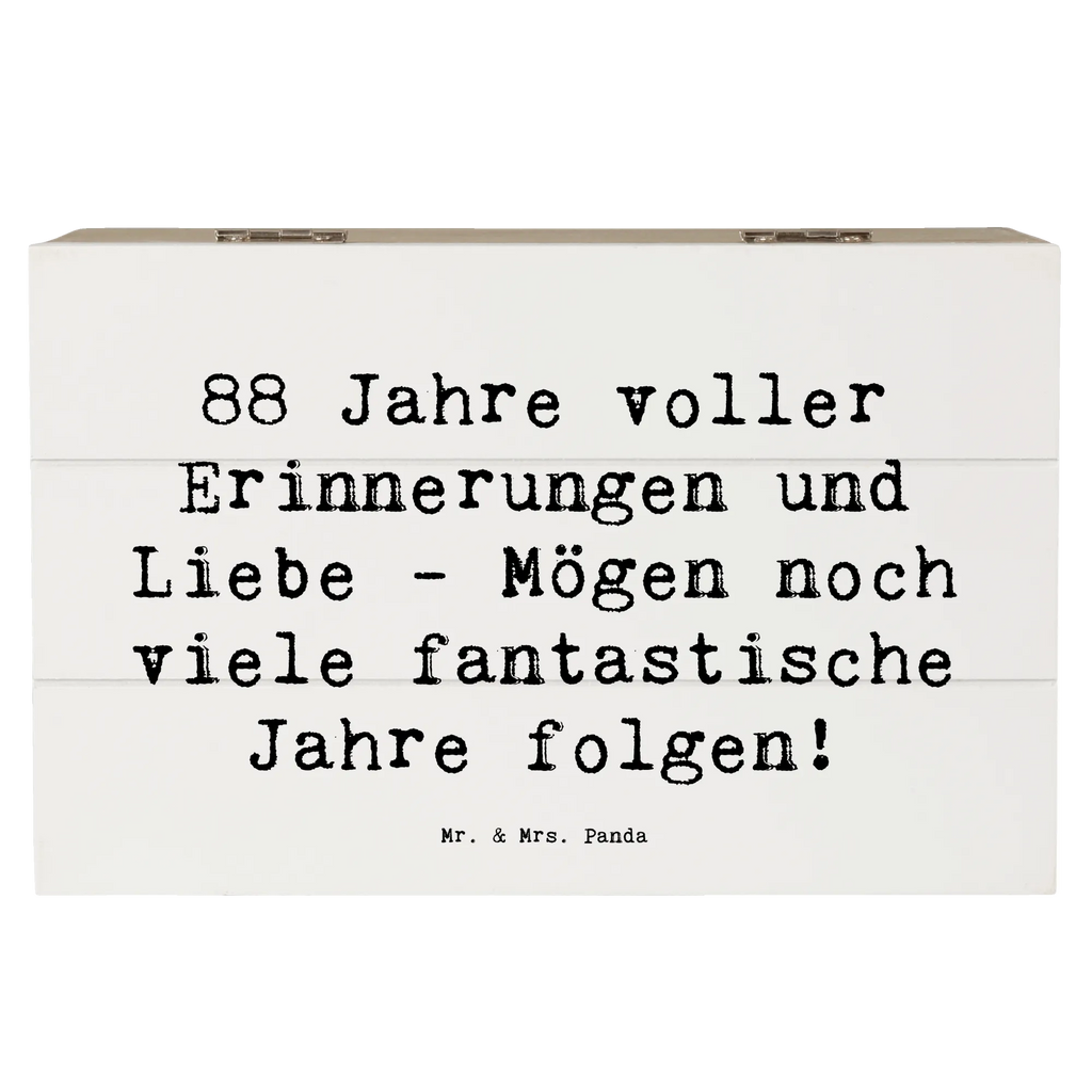 Holzkiste Spruch 88. Geburtstag Erinnerungen Schatzkiste, Dekokiste, Erinnerungsbox, Kiste, Truhe, Geschenkdose, Holzkiste, Schatulle, XXL, Geschenkbox, Erinnerungskiste, Aufbewahrungsbox, Geburtstag, Geburtstagsgeschenk, Geschenk
