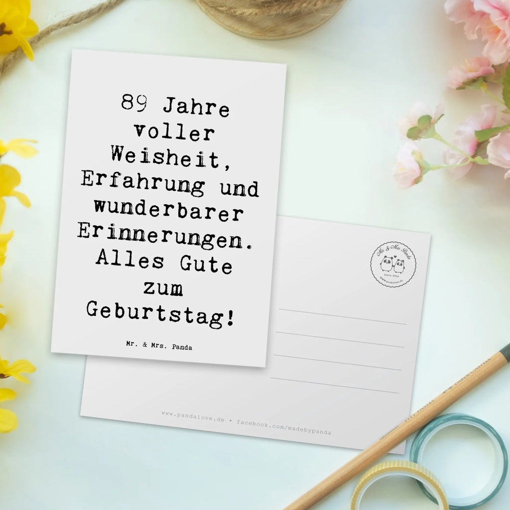Postkarte Spruch 89. Geburtstag Geburtstagskarte, Grußkarte, Einladung Geburtstag, Einladung, Ansichtskarten, Postkarte, Dankeskarte, Einladungskarten Geburtstag, Karte, Ansichtskarte, Einladungskarte, Geschenkkarte, Geburtstag, Geburtstagsgeschenk, Geschenk