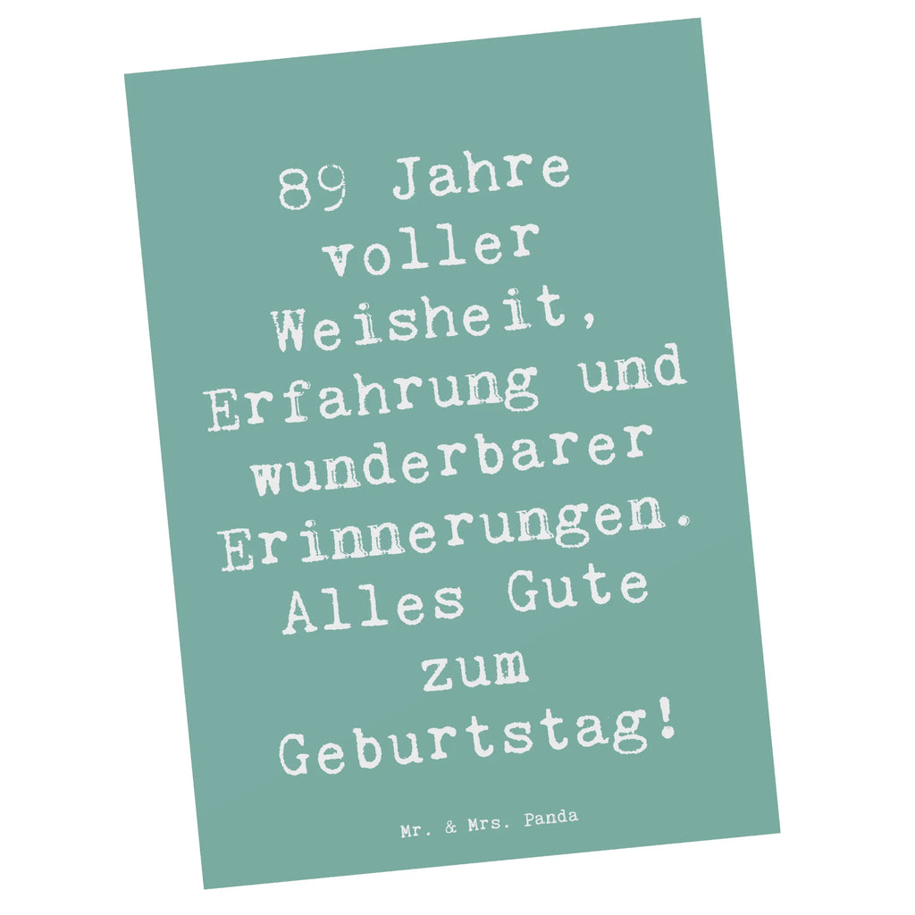 Postkarte Spruch 89. Geburtstag Geburtstagskarte, Grußkarte, Einladung Geburtstag, Einladung, Ansichtskarten, Postkarte, Dankeskarte, Einladungskarten Geburtstag, Karte, Ansichtskarte, Einladungskarte, Geschenkkarte, Geburtstag, Geburtstagsgeschenk, Geschenk