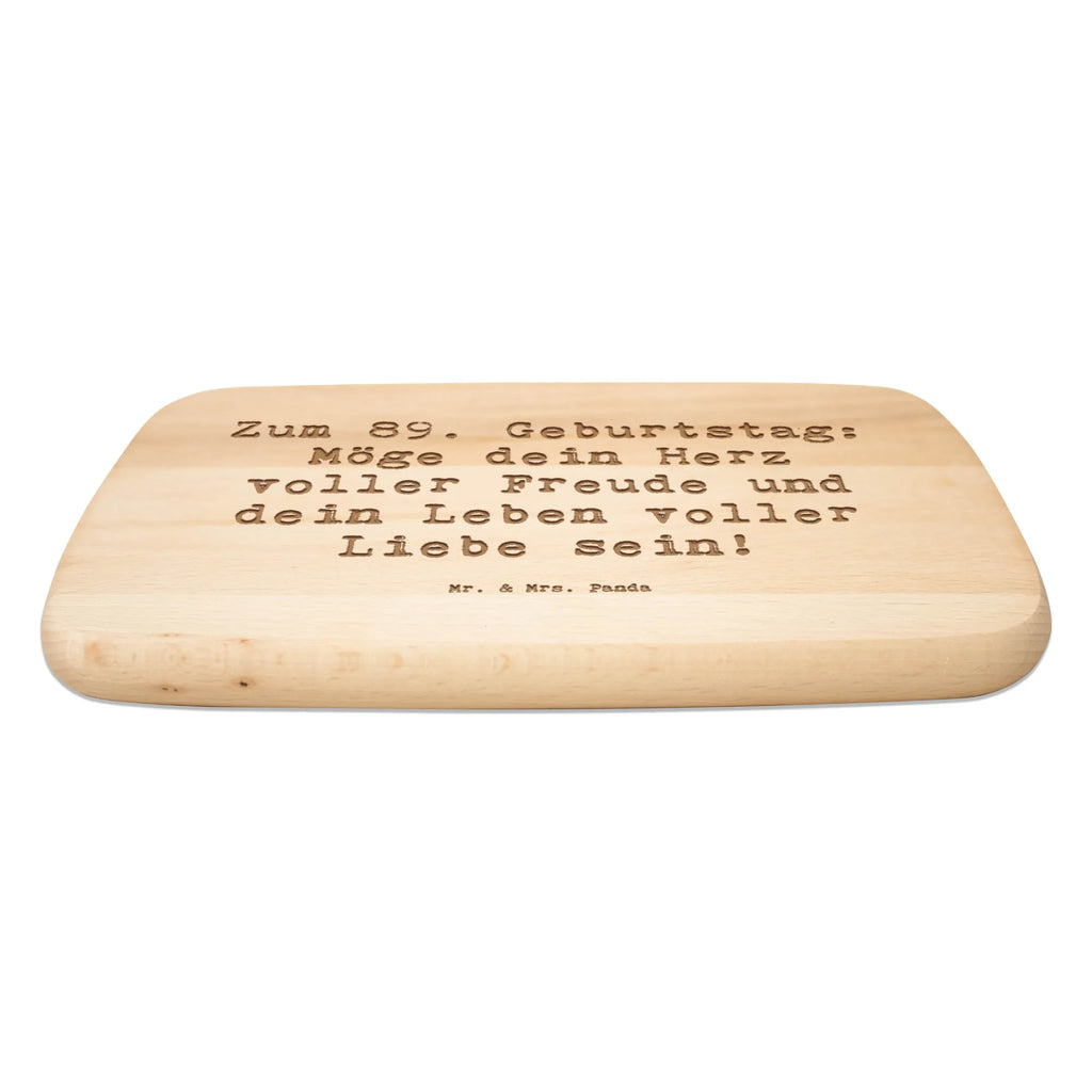 Frühstücksbrett Spruch 89. Geburtstag Freude Schneidebrett, Küchenbrett, Frühstücksbrett, Frühstücksbrettchen, Schneidebrett Holz, Holzbrett, Geburtstag, Geburtstagsgeschenk, Geschenk