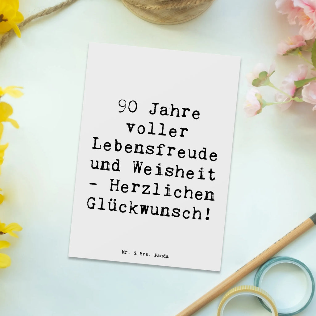 Postkarte Spruch 90. Geburtstag Lebensfreude Einladung, Ansichtskarten, Karte, Einladung Geburtstag, Grußkarte, Postkarte, Einladungskarten Geburtstag, Geburtstagskarte, Einladungskarte, Dankeskarte, Ansichtskarte, Geschenkkarte, Geburtstag, Geburtstagsgeschenk, Geschenk