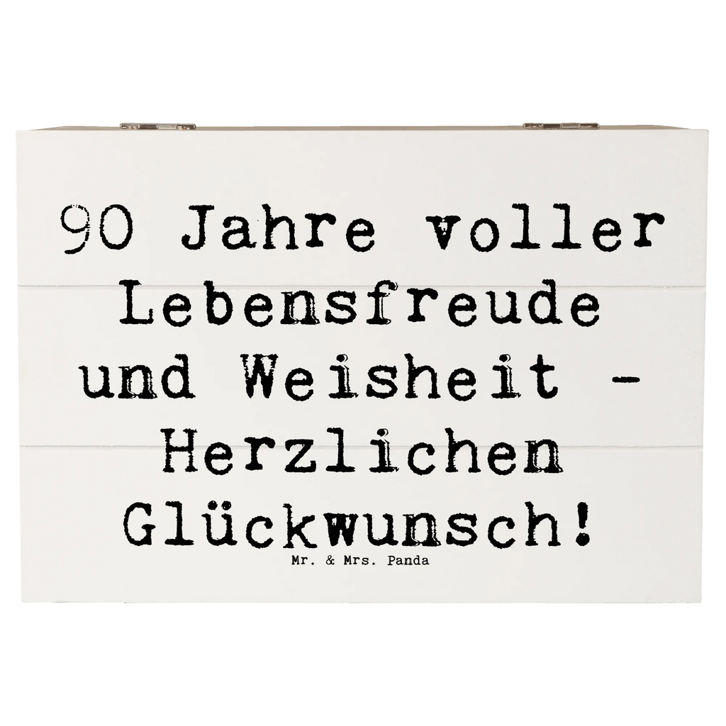 Holzkiste Spruch 90. Geburtstag Lebensfreude Dekokiste, Geschenkbox, Geschenkdose, Erinnerungskiste, Kiste, Erinnerungsbox, Truhe, Aufbewahrungsbox, Holzkiste, Schatulle, XXL, Schatzkiste, Geburtstag, Geburtstagsgeschenk, Geschenk