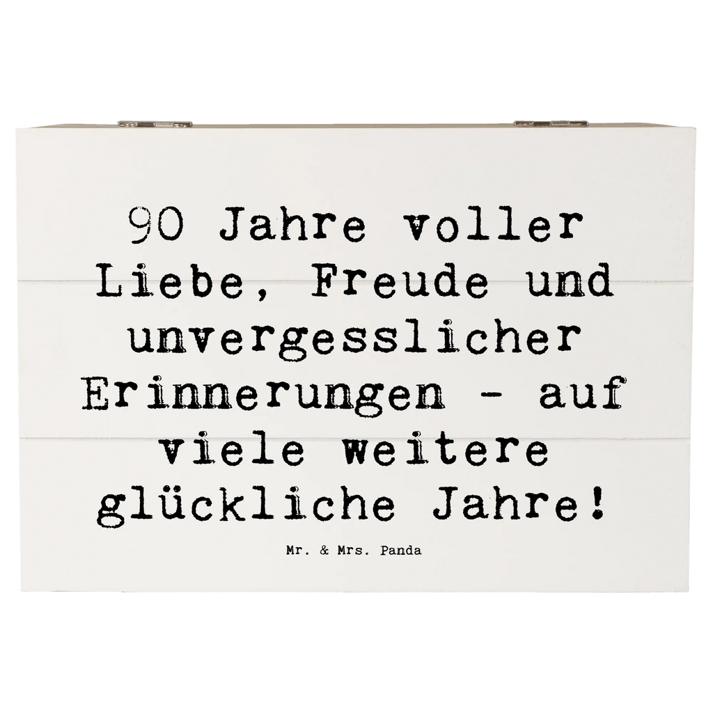 Holzkiste Spruch 90. Geburtstag Liebe Freude Truhe, Erinnerungsbox, XXL, Aufbewahrungsbox, Schatulle, Holzkiste, Geschenkbox, Erinnerungskiste, Schatzkiste, Kiste, Geschenkdose, Dekokiste, Geburtstag, Geburtstagsgeschenk, Geschenk