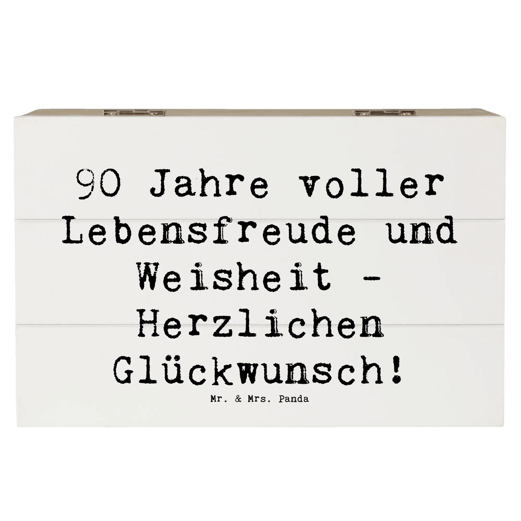Holzkiste Spruch 90. Geburtstag Lebensfreude Dekokiste, Geschenkbox, Geschenkdose, Erinnerungskiste, Kiste, Erinnerungsbox, Truhe, Aufbewahrungsbox, Holzkiste, Schatulle, XXL, Schatzkiste, Geburtstag, Geburtstagsgeschenk, Geschenk