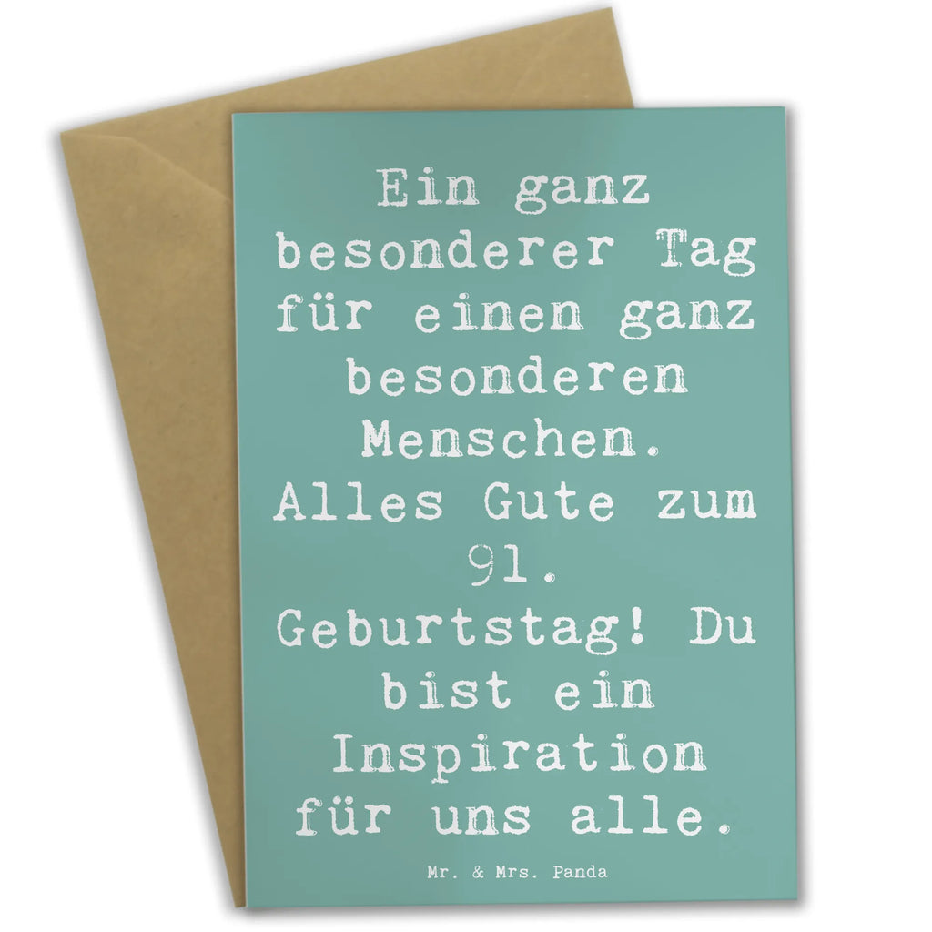 Grußkarte Spruch 91. Geburtstag Karte, Ansichtskarten, Glückwunschkarte, Hochzeitskarte, Einladungskarte, Grußkarte, Klappkarte, Geburtstagskarte, Geburtstag, Geburtstagsgeschenk, Geschenk