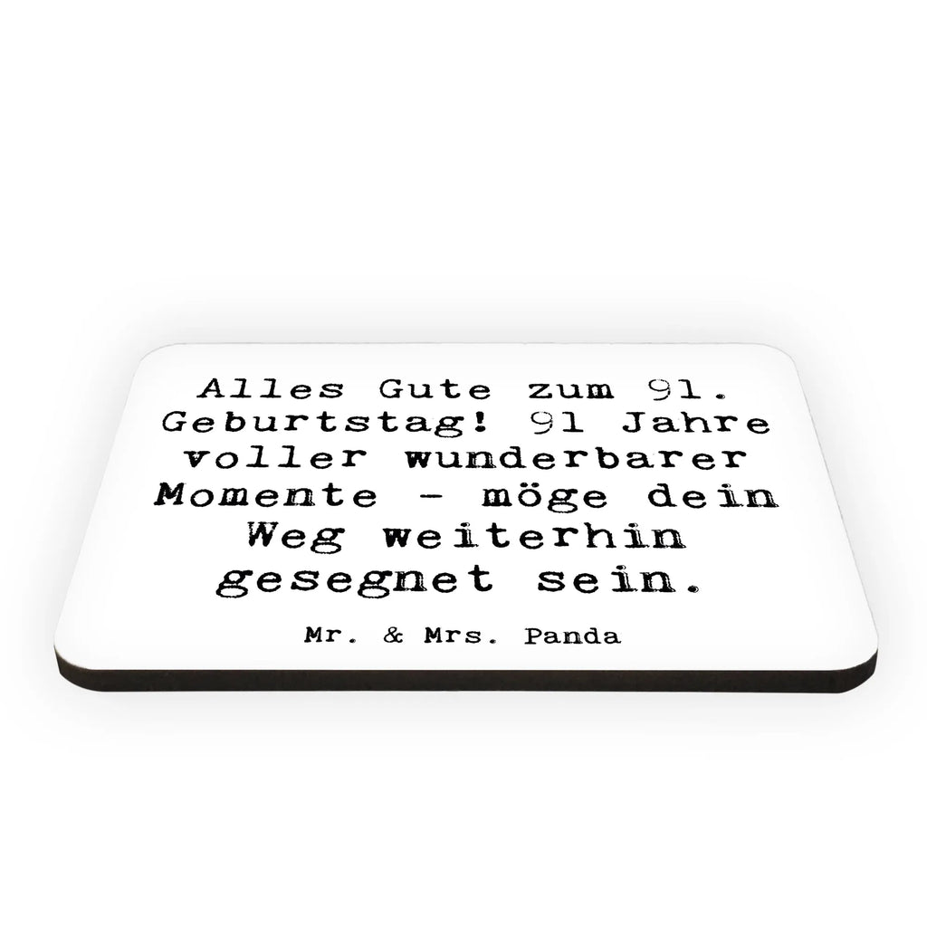 Magnet Spruch 91. Geburtstag Segen Dekomagnet, Pinnwandmagnet, Kühlschrank Dekoration, Motivmagnete, Notiz Magnet, Whiteboard Magnet, Souvenir Magnet, Kühlschrankmagnet, Geburtstag, Geburtstagsgeschenk, Geschenk