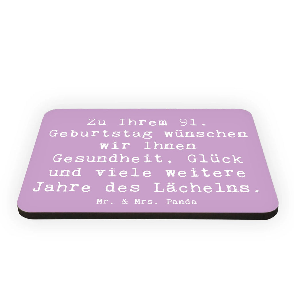 Magnet Spruch 91. Geburtstag Kühlschrank Dekoration, Whiteboard Magnet, Souvenir Magnet, Motivmagnete, Dekomagnet, Pinnwandmagnet, Notiz Magnet, Kühlschrankmagnet, Geburtstag, Geburtstagsgeschenk, Geschenk