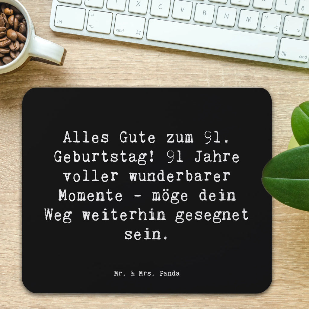 Mauspad Spruch 91. Geburtstag Segen Mauspad Büro, Mousepad, Mausunterlage, Mauspad, Einzigartiges Mauspad, Arbeitszimmer, Computer zubehör, Büroausstattung, PC Zubehör, Designer Mauspad, Geburtstag, Geburtstagsgeschenk, Geschenk