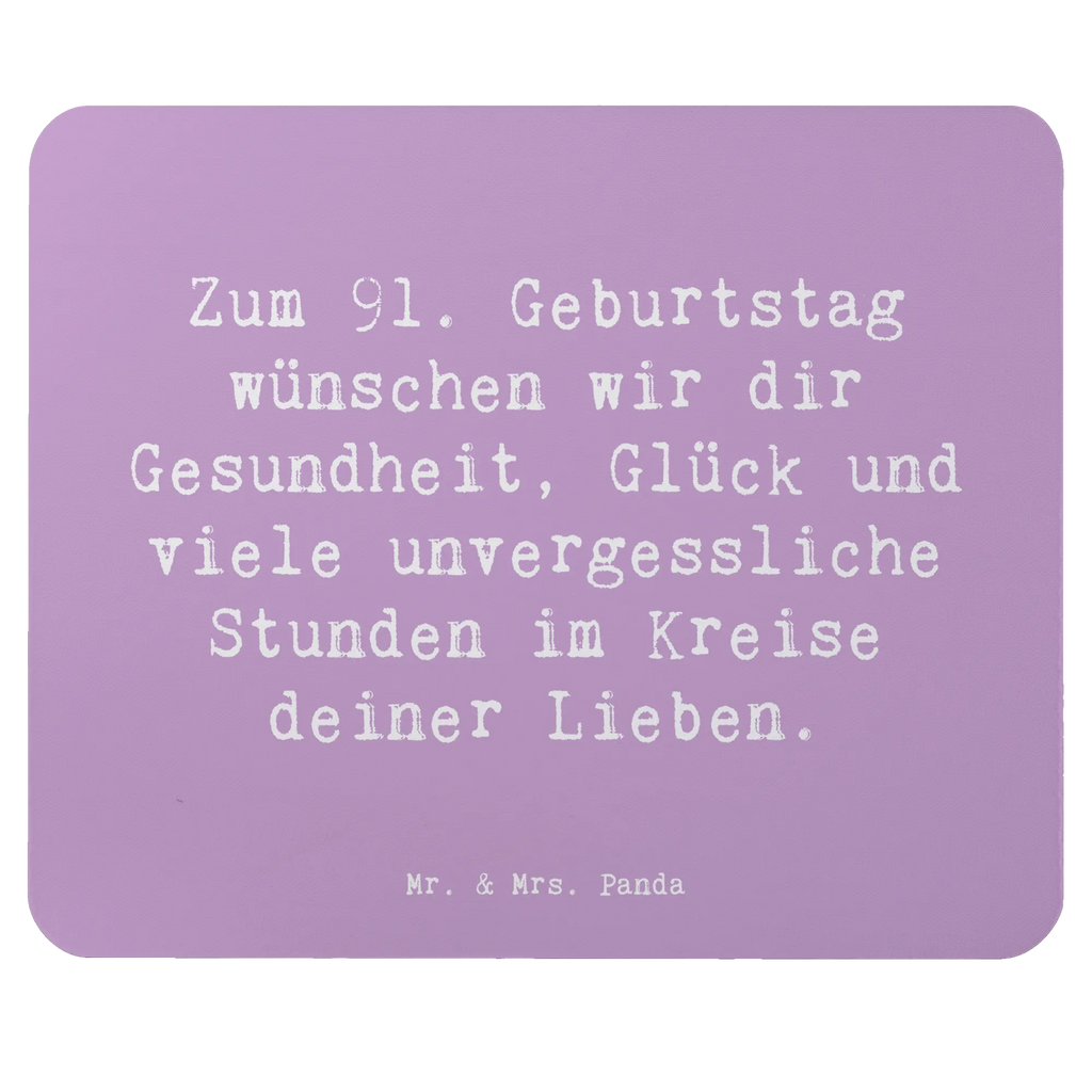 Mouse mat Saying Zum 91. Geburtstag wünschen wir dir Gesundheit, Glück und viele unvergessliche Stunden im Kreise deiner Lieben. Mousepad, Arbeitszimmer, PC Zubehör, Computer zubehör, Büroausstattung, Einzigartiges Mauspad, Mauspad, Mausunterlage, Mauspad Büro, Designer Mauspad, Geburtstag, Geburtstagsgeschenk, Geschenk