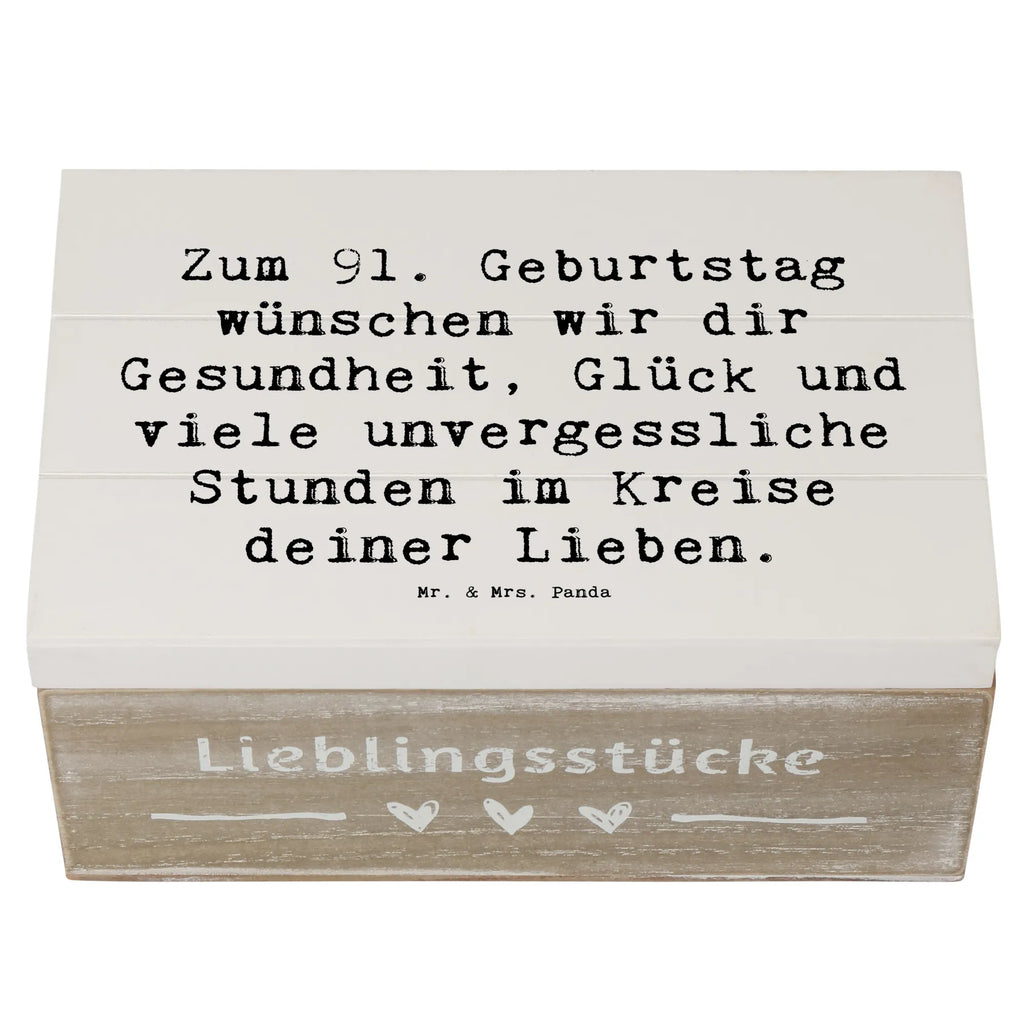 Holzkiste Spruch 91. Geburtstag Wünsche Kiste, Schatulle, Erinnerungsbox, Holzkiste, Truhe, XXL, Erinnerungskiste, Schatzkiste, Aufbewahrungsbox, Geschenkbox, Dekokiste, Geschenkdose, Geburtstag, Geburtstagsgeschenk, Geschenk