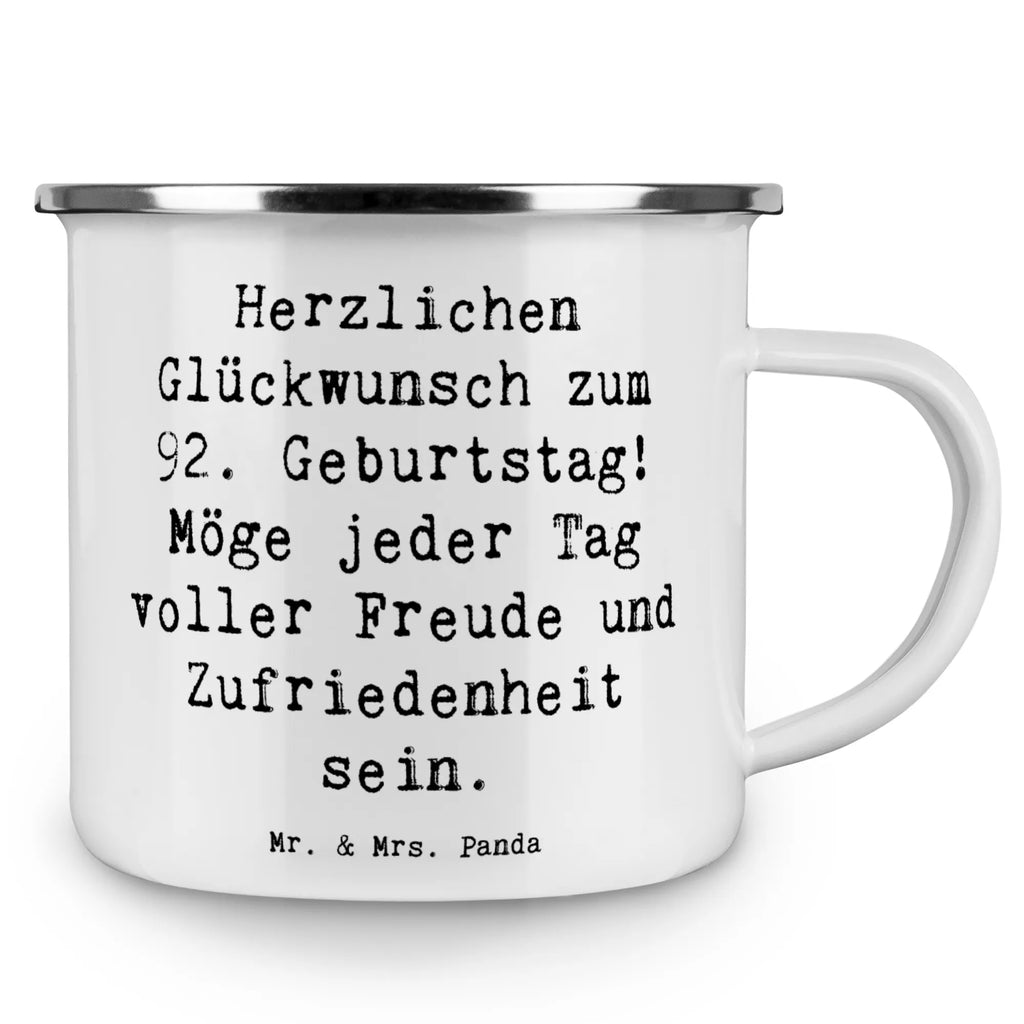 Enamel camping mug Saying Herzlichen Glückwunsch zum 92. Geburtstag! Möge jeder Tag voller Freude und Zufriedenheit sein. Camping Tassen, Camping Becher Edelstahl, Camping Becher, Metalltasse, Emaille Campingbecher, Outdoor Tasse, Emaille Tasse, Campingtasse, Metalltasse für Camping, Emaille Becher Camping, Camping Tassen Emaille, Tasse Emaille, Outdoor Becher, Blechtasse, Emaille Tasse Camping, Campingtassen, Tasse Camping, Camping Tasse Metall, Emaille Trinkbecher, Trinkbecher, Camping Tasse Emaille, Blechtasse Outdoor, Metall Tasse, Emailletasse, Blechtassen, Emaille Tassen, Kaffee Blechtasse, Emaille Becher, Campingbecher, Edelstahl Trinkbecher, Geburtstag, Geburtstagsgeschenk, Geschenk