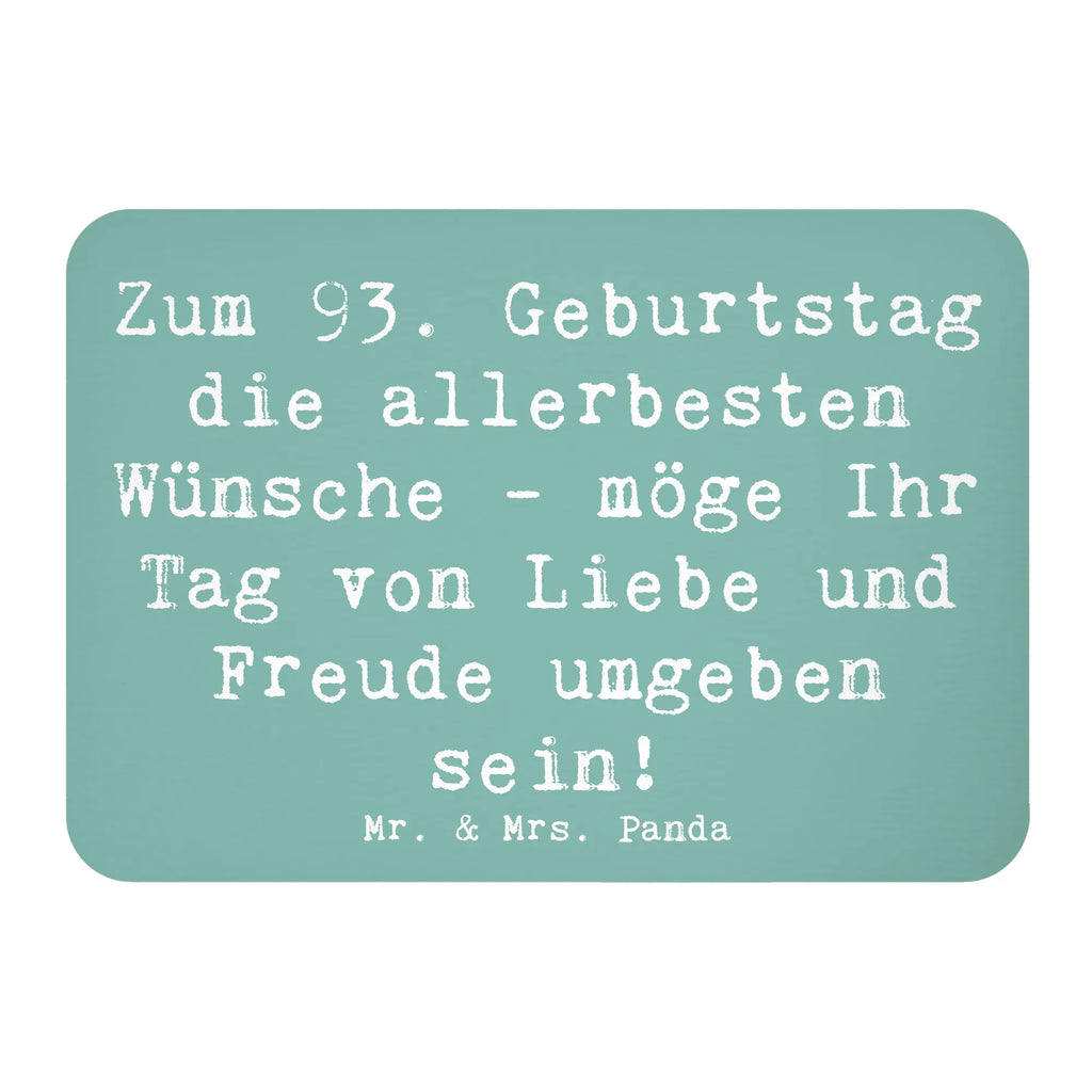Magnet Spruch 93. Geburtstag Wünsche Dekomagnet, Whiteboard Magnet, Notiz Magnet, Pinnwandmagnet, Souvenir Magnet, Motivmagnete, Kühlschrankmagnet, Kühlschrank Dekoration, Geburtstag, Geburtstagsgeschenk, Geschenk