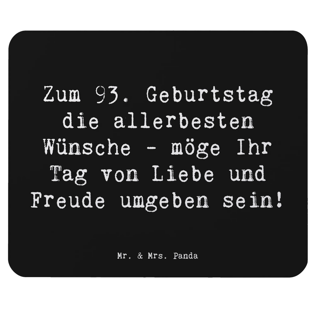 Mauspad Spruch 93. Geburtstag Wünsche PC Zubehör, Mauspad, Arbeitszimmer, Einzigartiges Mauspad, Mausunterlage, Mauspad Büro, Büroausstattung, Mousepad, Computer zubehör, Designer Mauspad, Geburtstag, Geburtstagsgeschenk, Geschenk