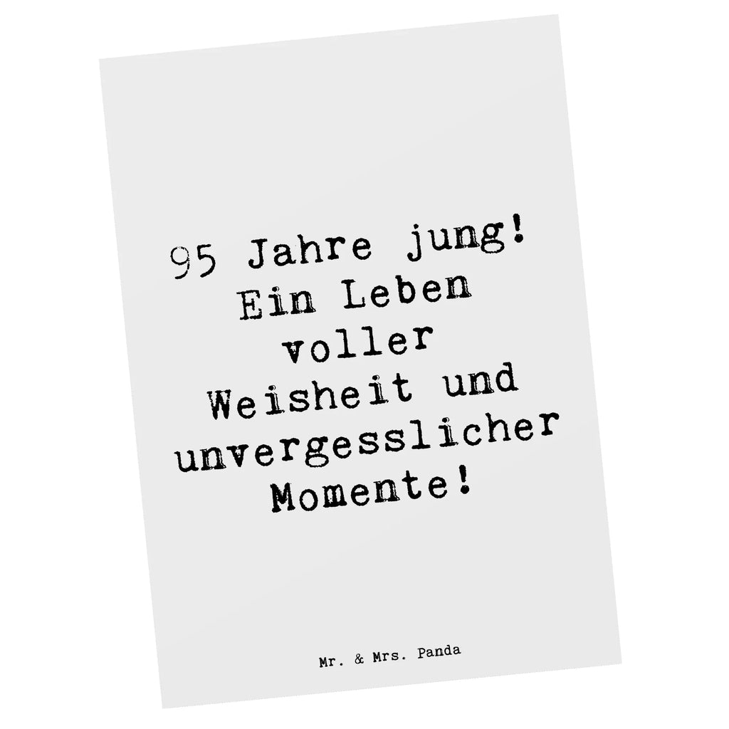 Postcard Saying 95 Jahre jung! Ein Leben voller Weisheit und unvergesslicher Momente! Einladungskarten Geburtstag, Einladung, Karte, Geschenkkarte, Postkarte, Geburtstagskarte, Grußkarte, Ansichtskarten, Dankeskarte, Ansichtskarte, Einladung Geburtstag, Einladungskarte, Geburtstag, Geburtstagsgeschenk, Geschenk