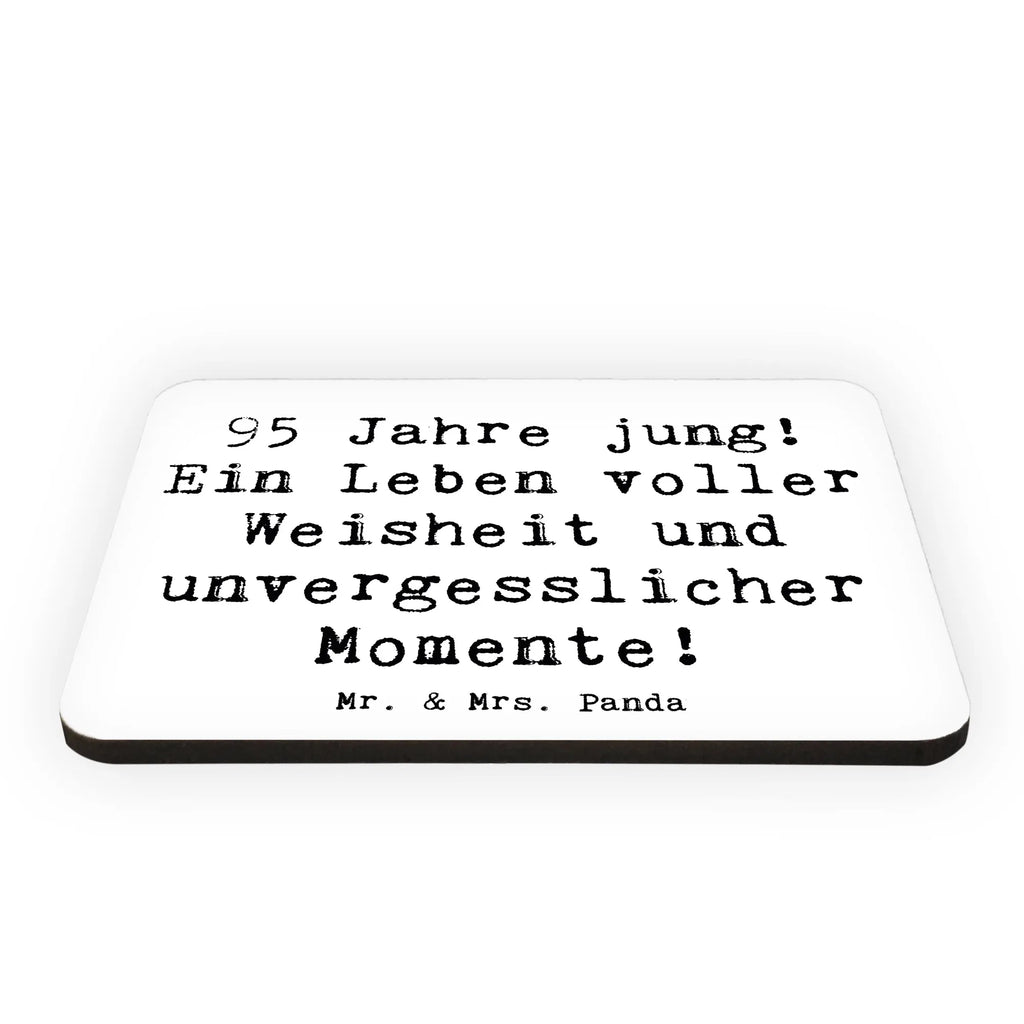 Magnet Saying 95 Jahre jung! Ein Leben voller Weisheit und unvergesslicher Momente! Whiteboard Magnet, Motivmagnete, Notiz Magnet, Pinnwandmagnet, Kühlschrankmagnet, Kühlschrank Dekoration, Dekomagnet, Souvenir Magnet, Geburtstag, Geburtstagsgeschenk, Geschenk