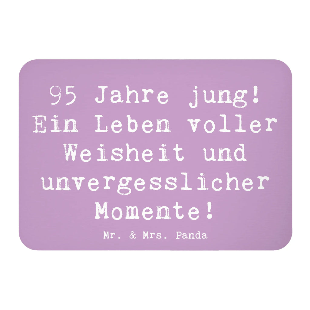 Magnet Saying 95 Jahre jung! Ein Leben voller Weisheit und unvergesslicher Momente! Whiteboard Magnet, Motivmagnete, Notiz Magnet, Pinnwandmagnet, Kühlschrankmagnet, Kühlschrank Dekoration, Dekomagnet, Souvenir Magnet, Geburtstag, Geburtstagsgeschenk, Geschenk