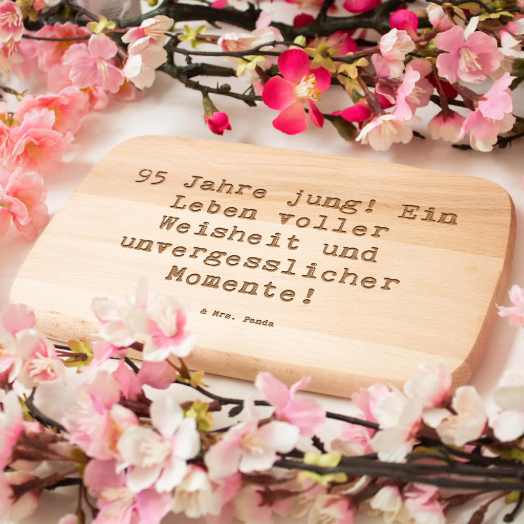 Küchenbrett Spruch 95. Geburtstag Weisheit Frühstücksbrettchen, Küchenbrett, Holzbrett, Schneidebrett Holz, Frühstücksbrett, Schneidebrett, Geburtstag, Geburtstagsgeschenk, Geschenk