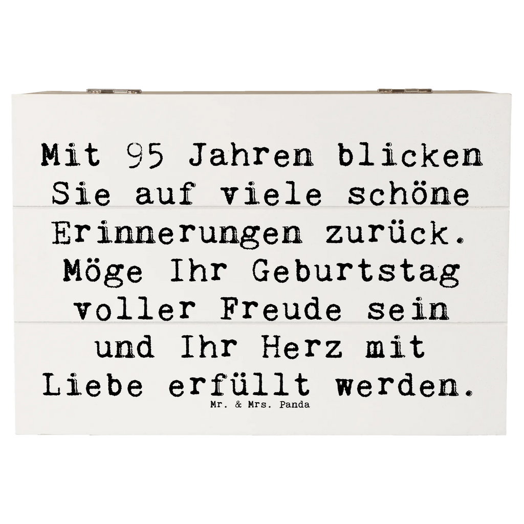 Holzkiste Spruch 95. Geburtstag Erinnerungen Geschenkbox, Kiste, Erinnerungsbox, Geschenkdose, XXL, Truhe, Holzkiste, Aufbewahrungsbox, Erinnerungskiste, Schatzkiste, Schatulle, Dekokiste, Geburtstag, Geburtstagsgeschenk, Geschenk