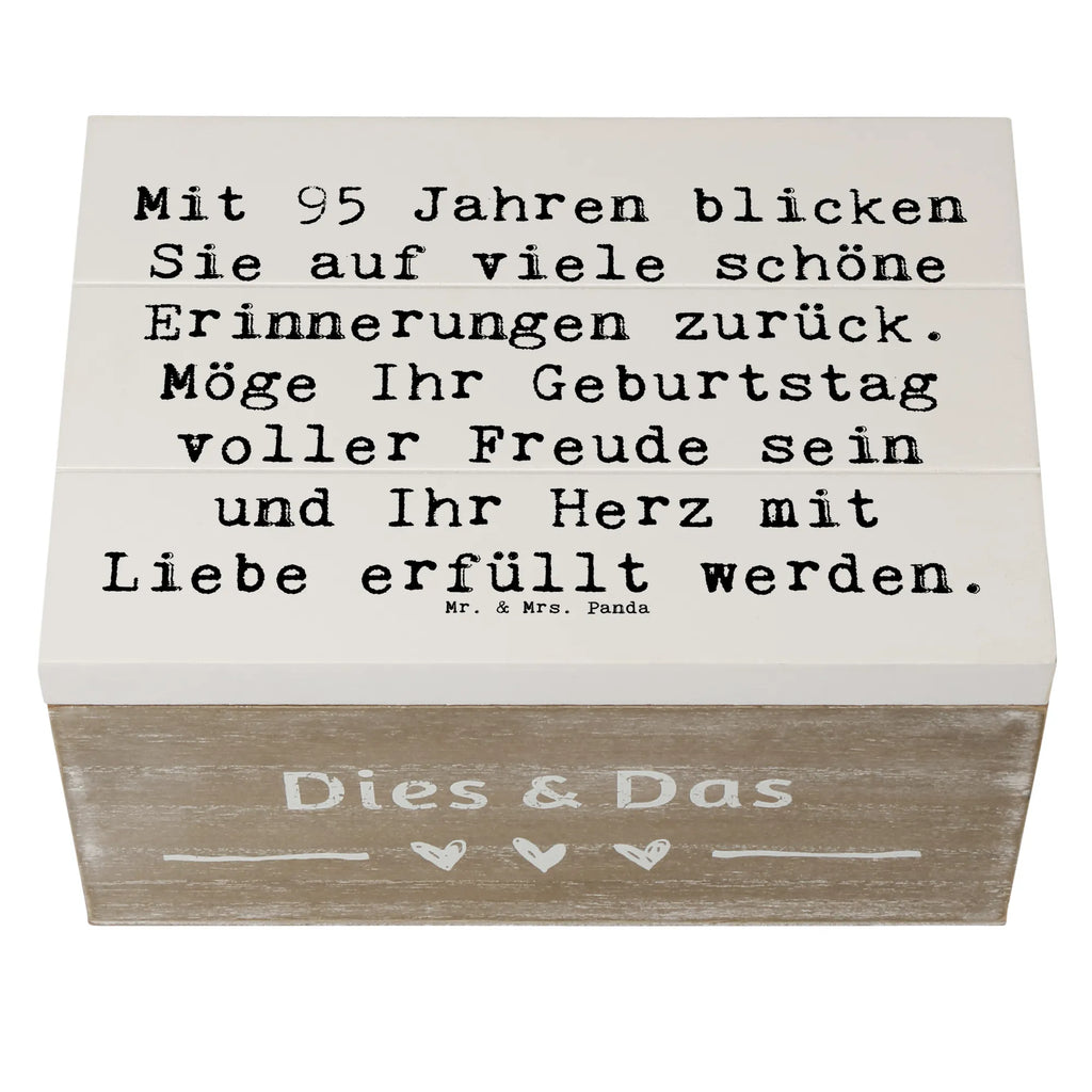Holzkiste Spruch 95. Geburtstag Erinnerungen Geschenkbox, Kiste, Erinnerungsbox, Geschenkdose, XXL, Truhe, Holzkiste, Aufbewahrungsbox, Erinnerungskiste, Schatzkiste, Schatulle, Dekokiste, Geburtstag, Geburtstagsgeschenk, Geschenk