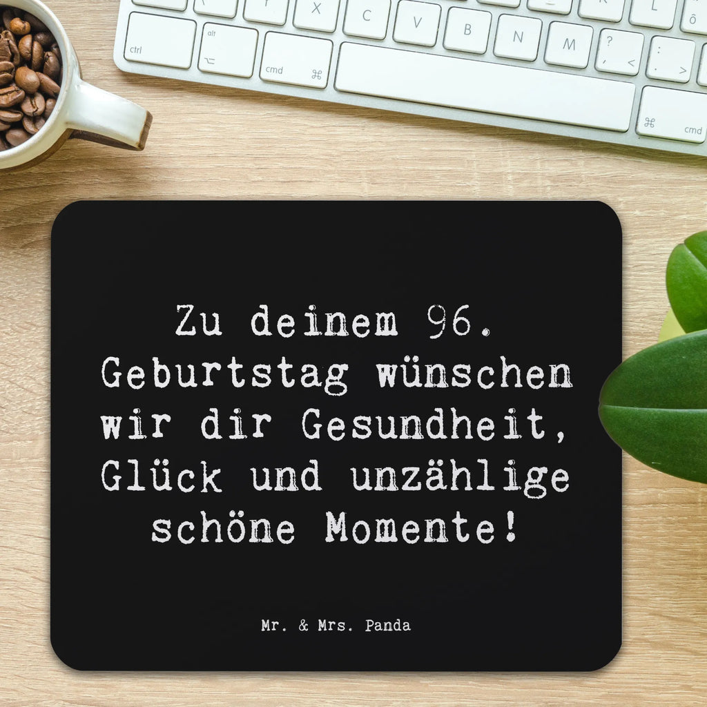 Mauspad Spruch 96. Geburtstag Einzigartiges Mauspad, Mausunterlage, Mauspad Büro, Computer zubehör, Mousepad, Arbeitszimmer, PC Zubehör, Mauspad, Designer Mauspad, Büroausstattung, Geburtstag, Geburtstagsgeschenk, Geschenk