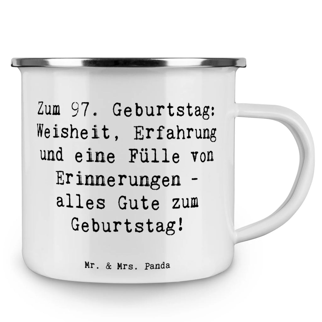 Enamel camping mug Saying Zum 97. Geburtstag: Weisheit, Erfahrung und eine Fülle von Erinnerungen - alles Gute zum Geburtstag! Camping Tassen Emaille, Camping Tassen, Emaille Tassen, Campingbecher, Trinkbecher, Metalltasse, Emaille Campingbecher, Outdoor Tasse, Emaille Becher, Camping Tasse Metall, Camping Tasse Emaille, Emailletasse, Blechtassen, Edelstahl Trinkbecher, Camping Becher Edelstahl, Emaille Tasse Camping, Camping Becher, Kaffee Blechtasse, Metall Tasse, Campingtassen, Tasse Camping, Campingtasse, Tasse Emaille, Blechtasse Outdoor, Emaille Trinkbecher, Outdoor Becher, Emaille Becher Camping, Metalltasse für Camping, Blechtasse, Emaille Tasse, Geburtstag, Geburtstagsgeschenk, Geschenk