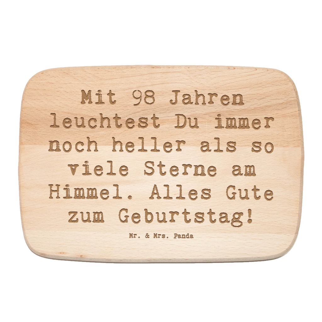 Schneidebrett Spruch 98. Geburtstag Leuchten Holzbrett, Schneidebrett Holz, Schneidebrett, Frühstücksbrett, Küchenbrett, Frühstücksbrettchen, Geburtstag, Geburtstagsgeschenk, Geschenk