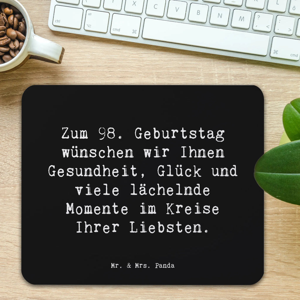Mauspad Spruch 98. Geburtstag Computer zubehör, Mauspad, Arbeitszimmer, Designer Mauspad, Mousepad, Büroausstattung, PC Zubehör, Einzigartiges Mauspad, Mausunterlage, Mauspad Büro, Geburtstag, Geburtstagsgeschenk, Geschenk