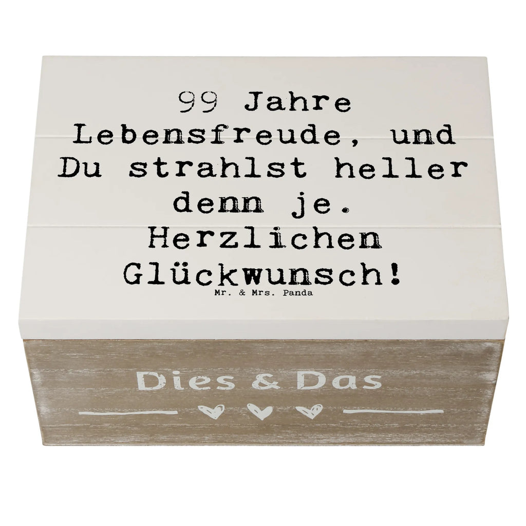 Holzkiste Spruch 99. Geburtstag Lebensfreude Schatulle, Holzkiste, Schatzkiste, Erinnerungskiste, Aufbewahrungsbox, XXL, Truhe, Geschenkdose, Kiste, Dekokiste, Geschenkbox, Erinnerungsbox, Geburtstag, Geburtstagsgeschenk, Geschenk