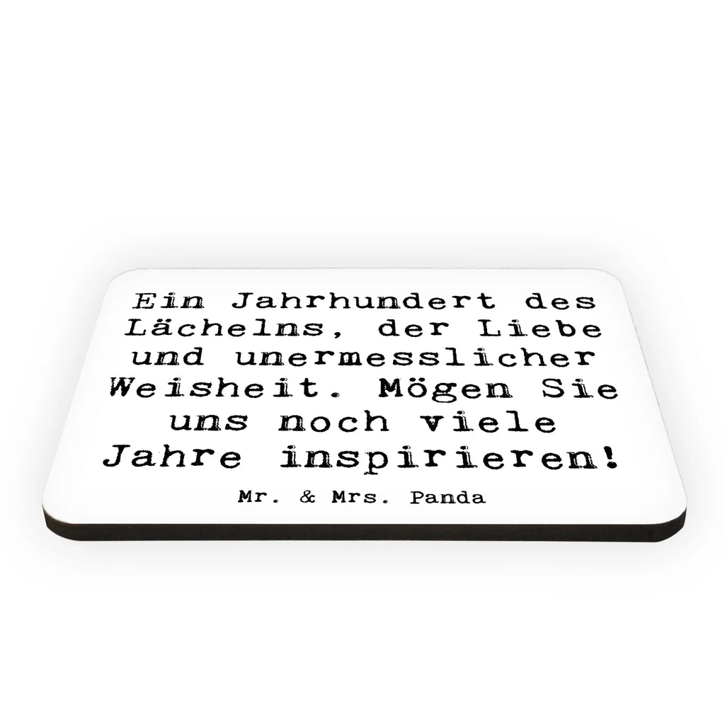 Magnet Spruch 100. Geburtstag Weisheit Souvenir Magnet, Dekomagnet, Kühlschrankmagnet, Notiz Magnet, Kühlschrank Dekoration, Pinnwandmagnet, Whiteboard Magnet, Motivmagnete, Geburtstag, Geburtstagsgeschenk, Geschenk