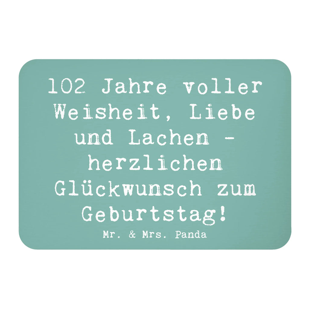 Magnet Spruch 102. Geburtstag Glückwünsche Whiteboard Magnet, Souvenir Magnet, Dekomagnet, Motivmagnete, Kühlschrankmagnet, Kühlschrank Dekoration, Pinnwandmagnet, Notiz Magnet, Geburtstag, Geburtstagsgeschenk, Geschenk