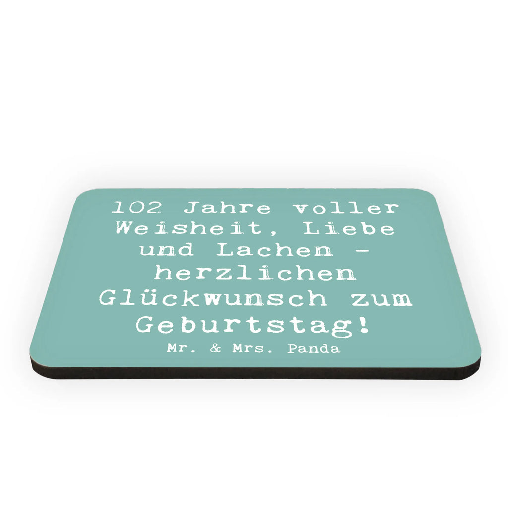 Magnet Spruch 102. Geburtstag Glückwünsche Whiteboard Magnet, Souvenir Magnet, Dekomagnet, Motivmagnete, Kühlschrankmagnet, Kühlschrank Dekoration, Pinnwandmagnet, Notiz Magnet, Geburtstag, Geburtstagsgeschenk, Geschenk