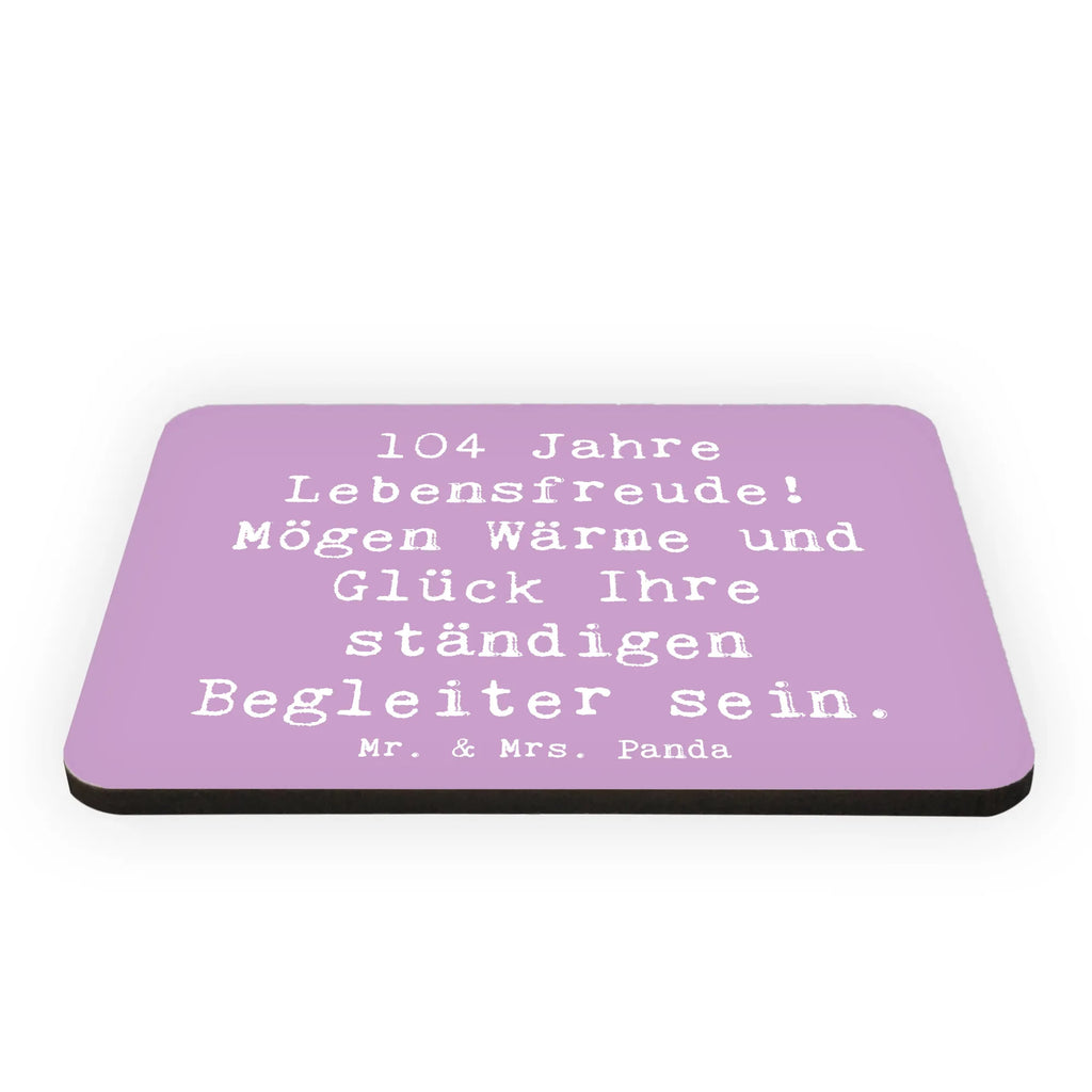 Magnet Spruch 104. Geburtstag Lebensfreude Notiz Magnet, Souvenir Magnet, Kühlschrankmagnet, Whiteboard Magnet, Dekomagnet, Motivmagnete, Pinnwandmagnet, Kühlschrank Dekoration, Geburtstag, Geburtstagsgeschenk, Geschenk