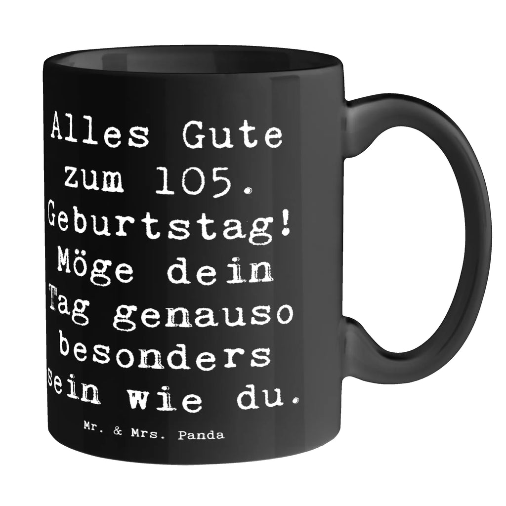 Mug Saying Alles Gute zum 105. Geburtstag! Möge dein Tag genauso besonders sein wie du. Tasse mit Motiven, Tasse, Tasse mit Zitaten, Bürotasse, Keramiktasse, Teetasse, Kaffeetasse, Porzellantasse, Geschenktasse, Geburtstag, Geburtstagsgeschenk, Geschenk