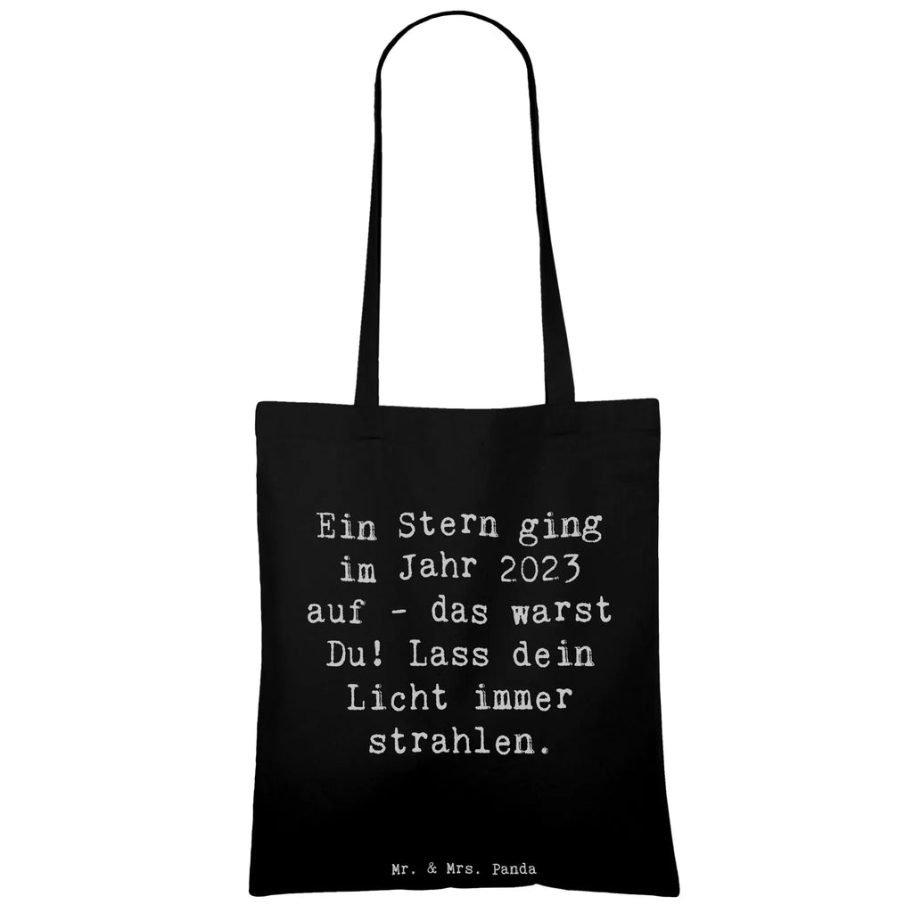 Tragetasche Spruch 2023 Geburtstag Stern Beuteltasche, Beutel, Einkaufstasche, Jutebeutel, Stoffbeutel, Tasche, Shopper, Umhängetasche, Strandtasche, Schultertasche, Stofftasche, Tragetasche, Badetasche, Jutetasche, Einkaufstüte, Laptoptasche, Geburtstag, Geburtstagsgeschenk, Geschenk