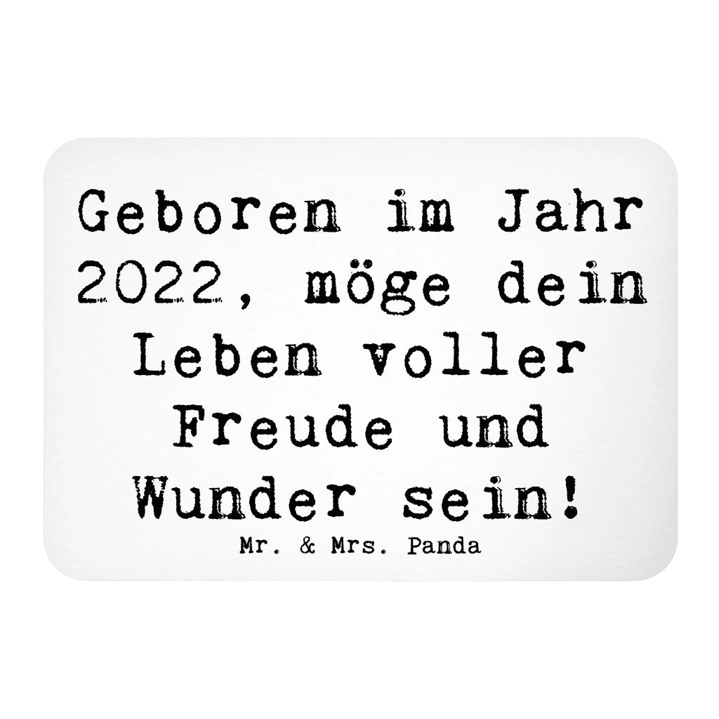 Magnet Saying Geboren im Jahr 2022, möge dein Leben voller Freude und Wunder sein! Souvenir Magnet, Kühlschrankmagnet, Dekomagnet, Notiz Magnet, Whiteboard Magnet, Pinnwandmagnet, Motivmagnete, Kühlschrank Dekoration, Geburtstag, Geburtstagsgeschenk, Geschenk