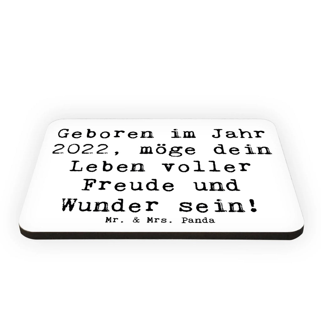 Magnet Saying Geboren im Jahr 2022, möge dein Leben voller Freude und Wunder sein! Souvenir Magnet, Kühlschrankmagnet, Dekomagnet, Notiz Magnet, Whiteboard Magnet, Pinnwandmagnet, Motivmagnete, Kühlschrank Dekoration, Geburtstag, Geburtstagsgeschenk, Geschenk