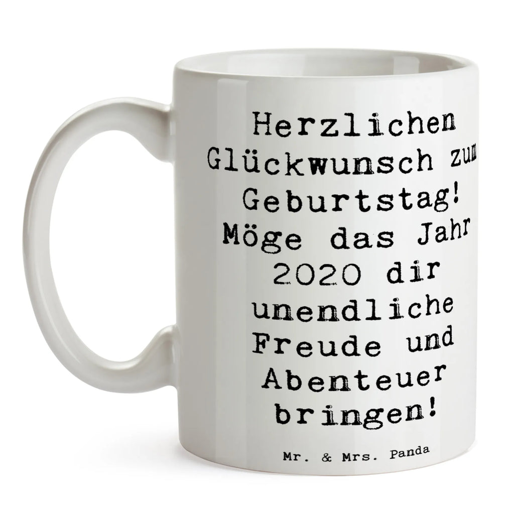 Tasse Spruch 2020 Geburtstag Freude Keramiktasse, Tasse mit Motiven, Geschenktasse, Bürotasse, Tasse mit Zitaten, Teetasse, Tasse, Kaffeetasse, Porzellantasse, Geburtstag, Geburtstagsgeschenk, Geschenk