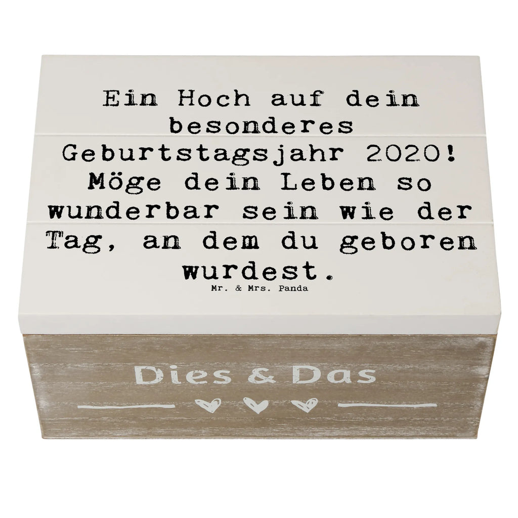 Holzkiste Spruch 2020 Geburtstag Kiste, Erinnerungsbox, XXL, Aufbewahrungsbox, Schatzkiste, Geschenkbox, Dekokiste, Truhe, Schatulle, Geschenkdose, Holzkiste, Erinnerungskiste, Geburtstag, Geburtstagsgeschenk, Geschenk