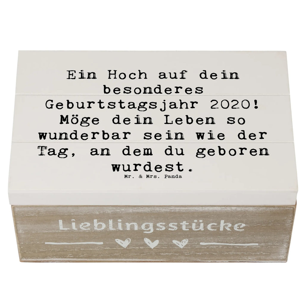 Holzkiste Spruch 2020 Geburtstag Kiste, Erinnerungsbox, XXL, Aufbewahrungsbox, Schatzkiste, Geschenkbox, Dekokiste, Truhe, Schatulle, Geschenkdose, Holzkiste, Erinnerungskiste, Geburtstag, Geburtstagsgeschenk, Geschenk